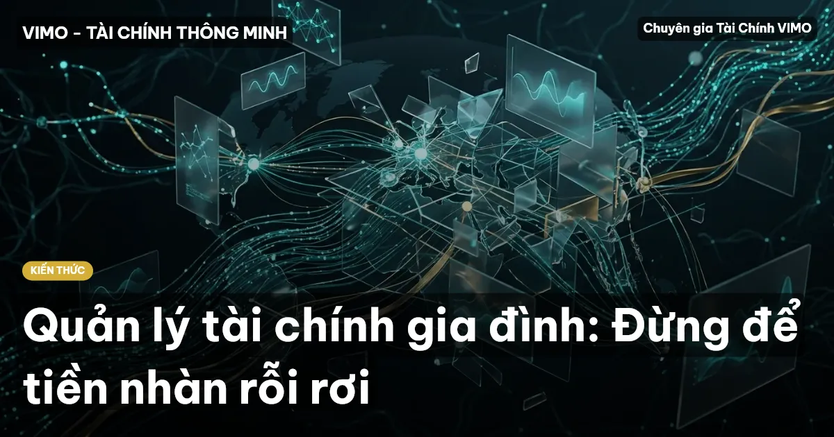 Quản lý tài chính gia đình: Đừng để tiền nhàn rỗi rơi