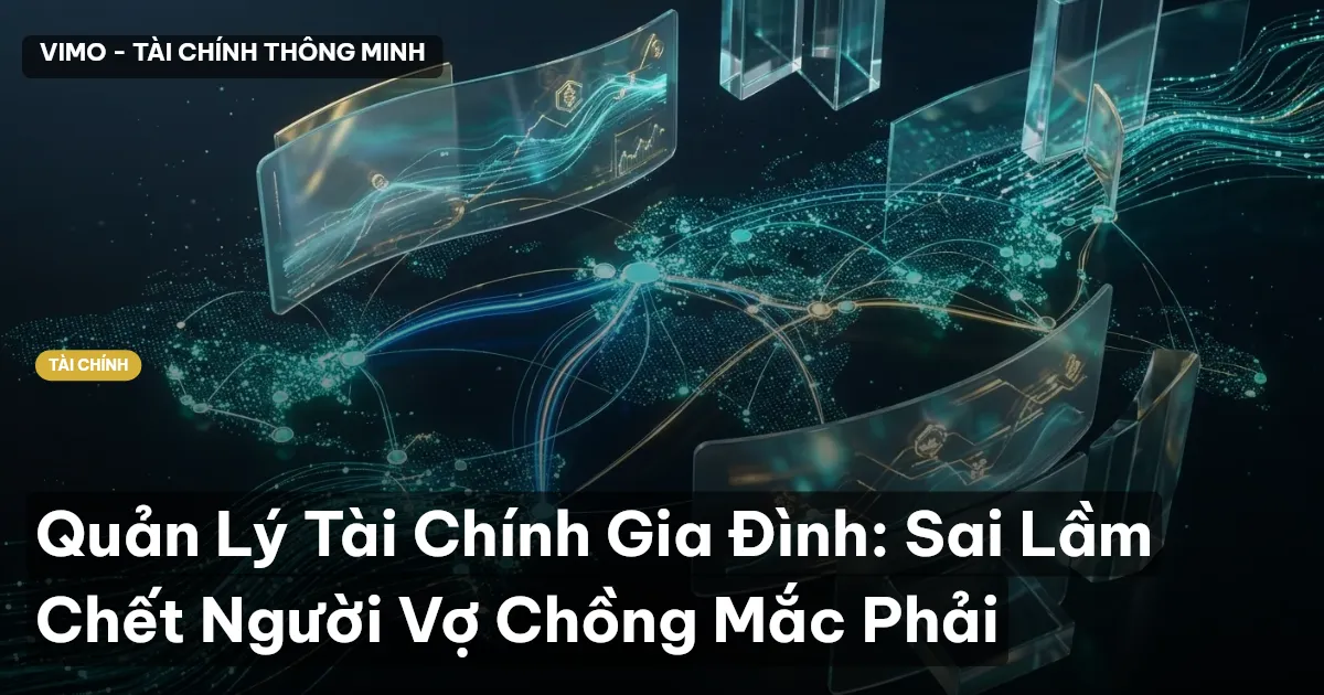Quản Lý Tài Chính Gia Đình: Sai Lầm Chết Người Vợ Chồng Mắc Phải