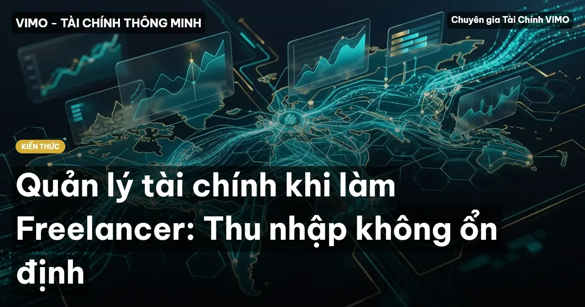 Quản lý tài chính khi làm Freelancer: Thu nhập không ổn định