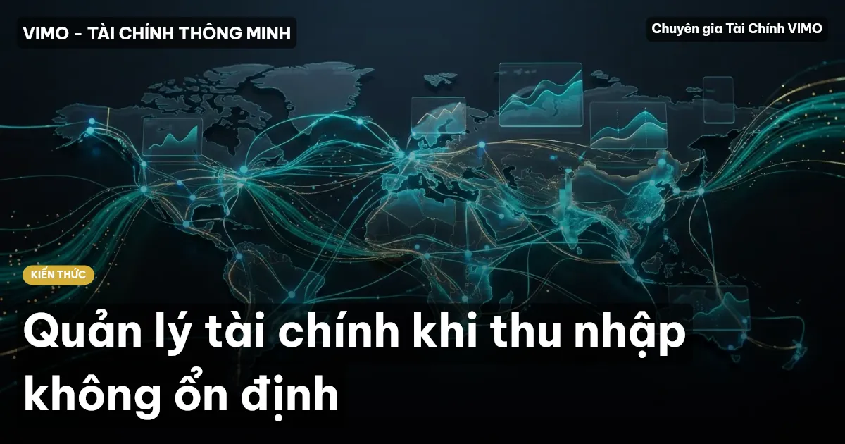 Quản lý tài chính khi thu nhập không ổn định
