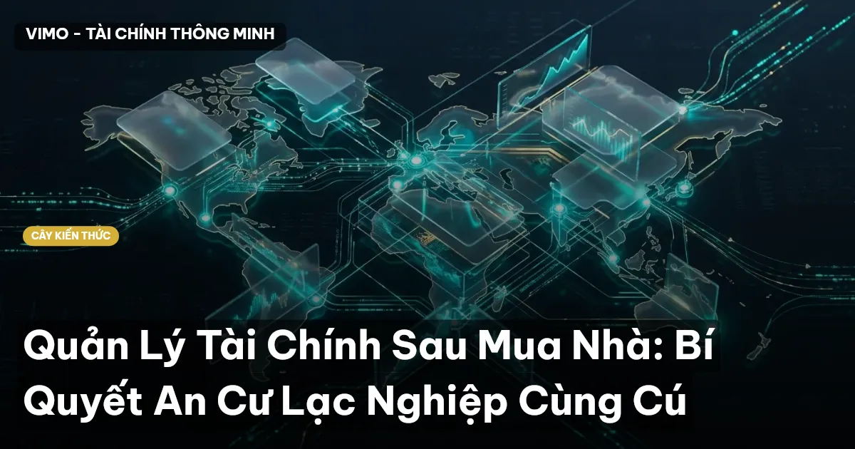 Quản Lý Tài Chính Sau Mua Nhà: Bí Quyết An Cư Lạc Nghiệp Cùng Cú