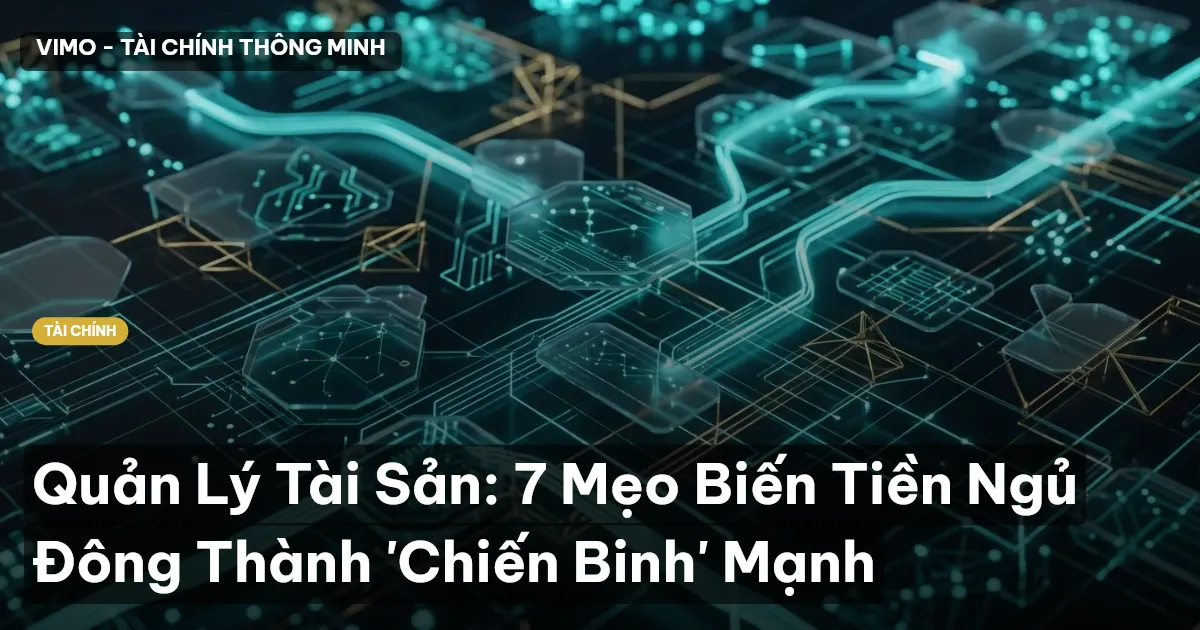 Quản Lý Tài Sản: 7 Mẹo Biến Tiền Ngủ Đông Thành 'Chiến Binh' Mạnh
