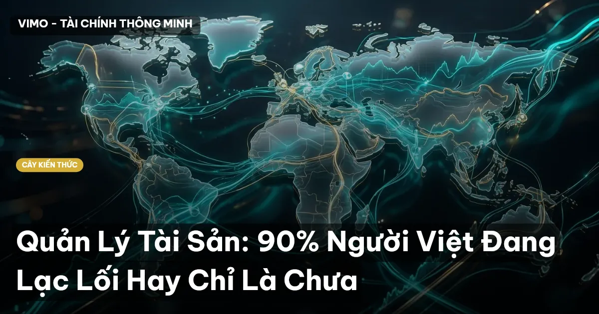 Quản Lý Tài Sản: 90% Người Việt Đang Lạc Lối Hay Chỉ Là Chưa