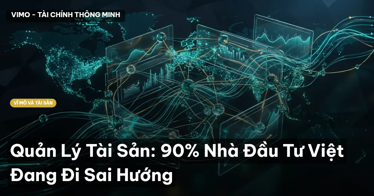 Quản Lý Tài Sản: 90% Nhà Đầu Tư Việt Đang Đi Sai Hướng
