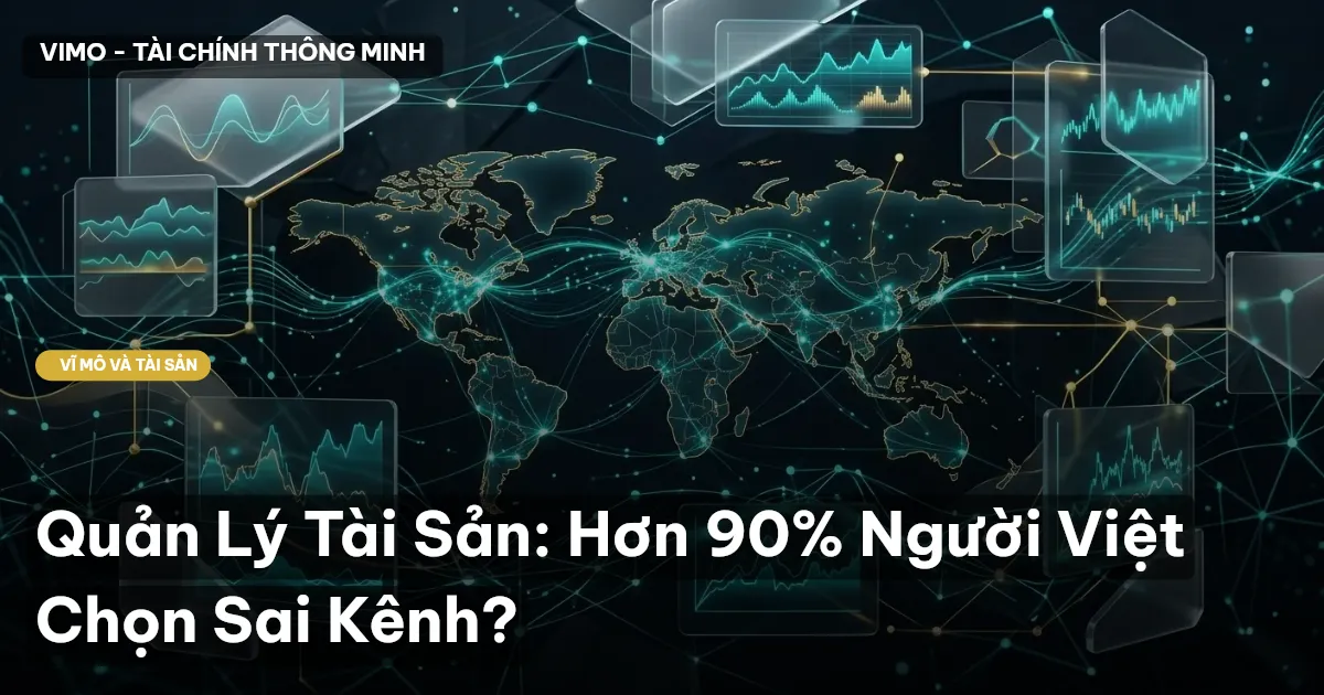 Quản Lý Tài Sản: Hơn 90% Người Việt Chọn Sai Kênh?
