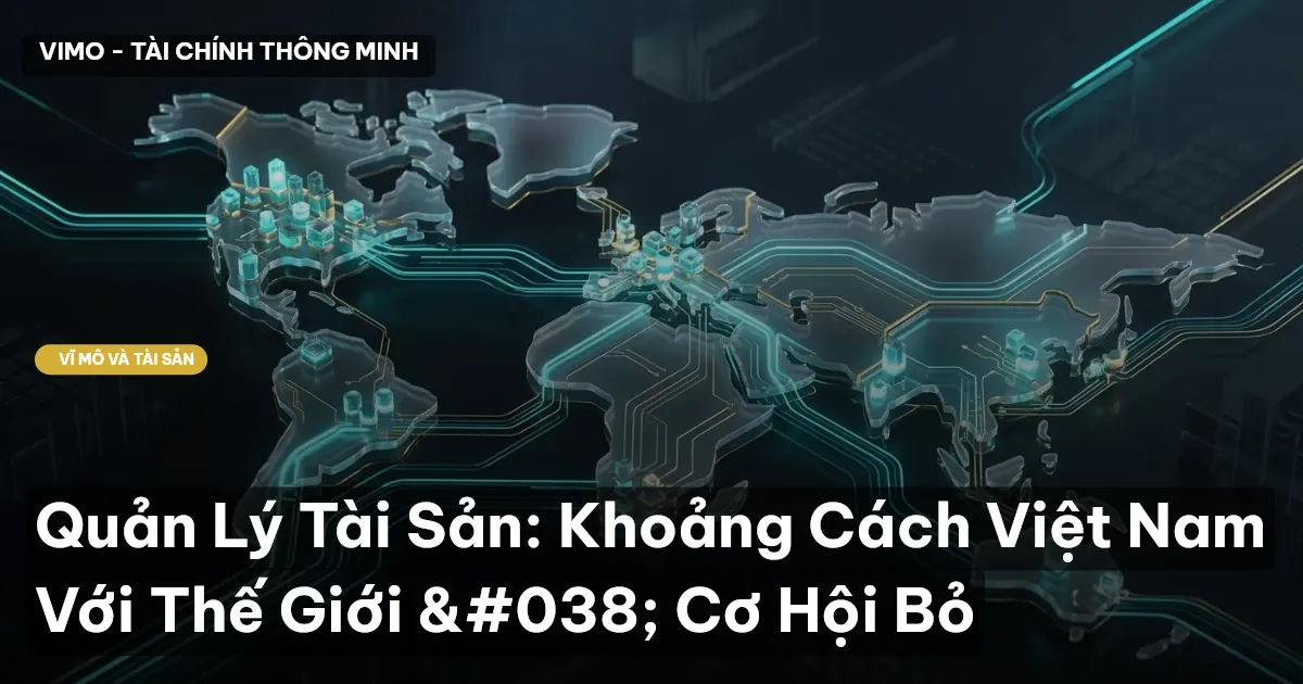 Quản Lý Tài Sản: Khoảng Cách Việt Nam Với Thế Giới & Cơ Hội Bỏ