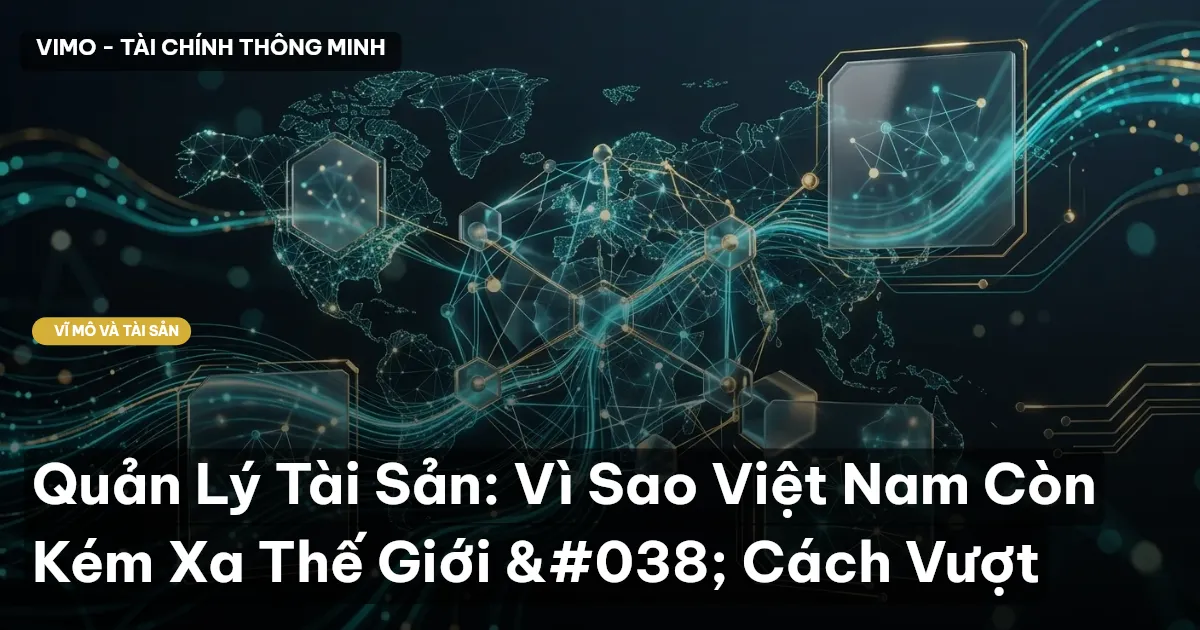 Quản Lý Tài Sản: Vì Sao Việt Nam Còn Kém Xa Thế Giới & Cách Vượt
