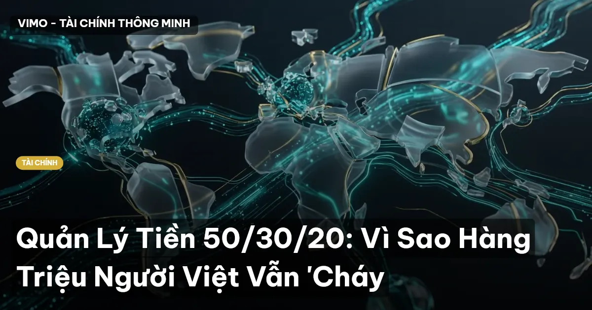 Quản Lý Tiền 50/30/20: Vì Sao Hàng Triệu Người Việt Vẫn 'Cháy