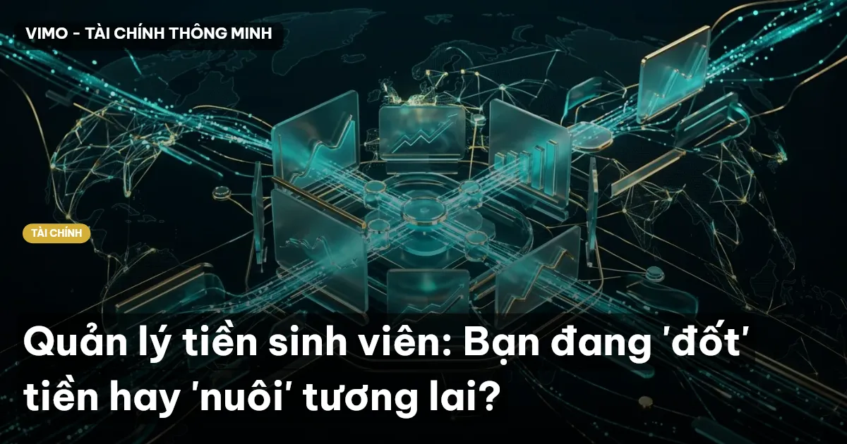 Quản lý tiền sinh viên: Bạn đang 'đốt' tiền hay 'nuôi' tương lai?