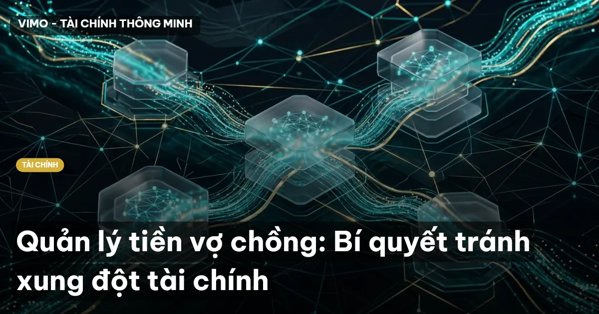 Quản lý tiền vợ chồng: Bí quyết tránh xung đột tài chính