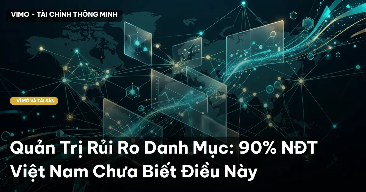 Quản Trị Rủi Ro Danh Mục: 90% NĐT Việt Nam Chưa Biết Điều Này