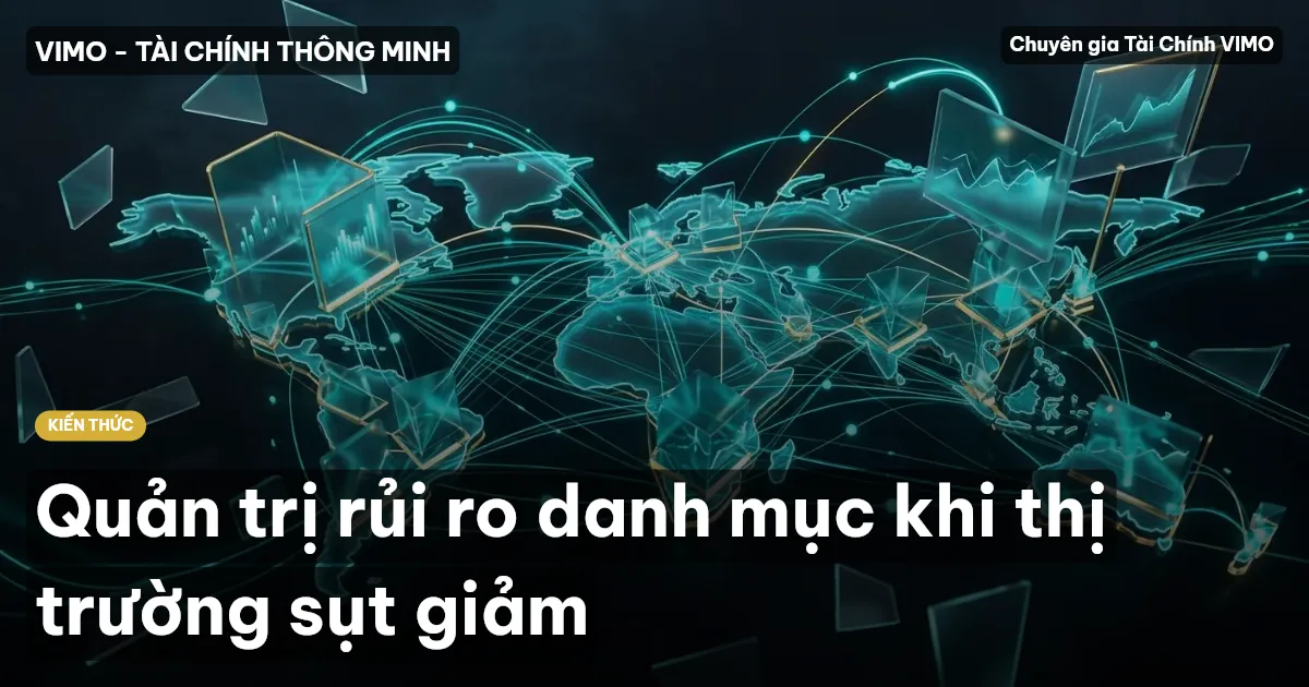 Quản trị rủi ro danh mục khi thị trường sụt giảm