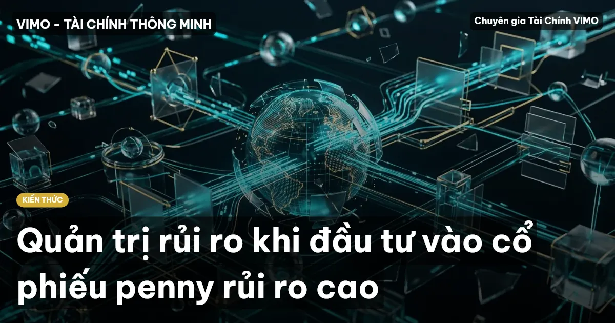 Quản trị rủi ro khi đầu tư vào cổ phiếu penny rủi ro cao