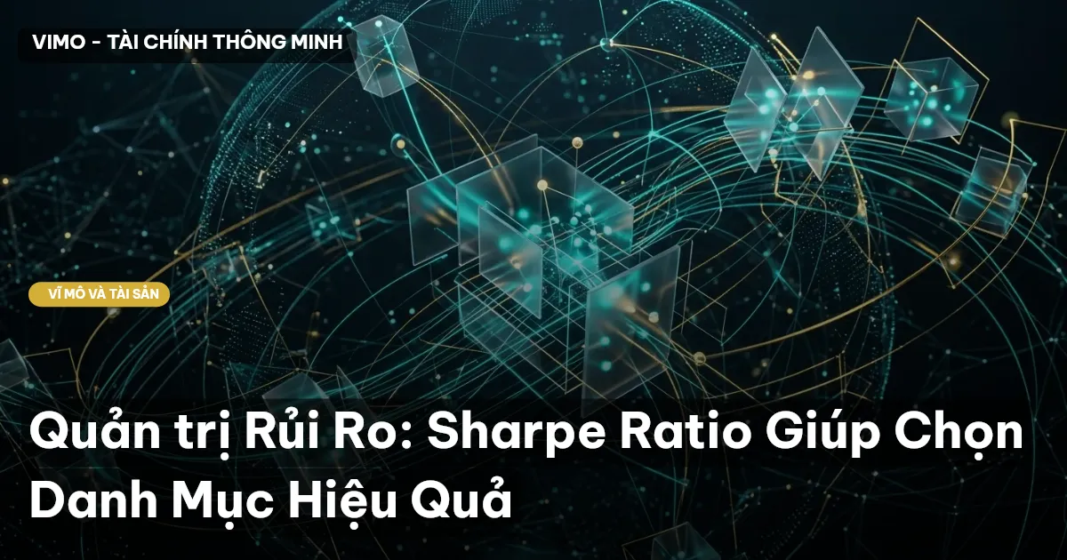 Quản trị Rủi Ro: Sharpe Ratio Giúp Chọn Danh Mục Hiệu Quả