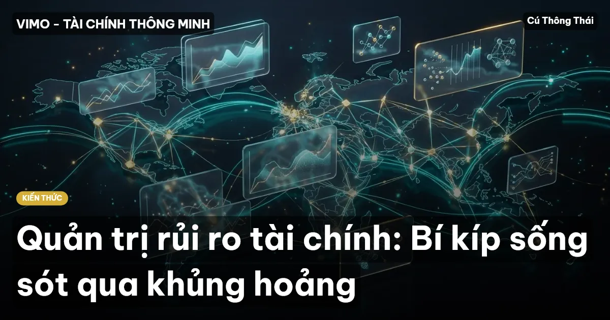 Quản trị rủi ro tài chính: Bí kíp sống sót qua khủng hoảng