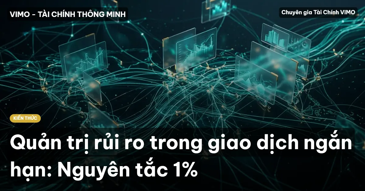 Quản trị rủi ro trong giao dịch ngắn hạn: Nguyên tắc 1%