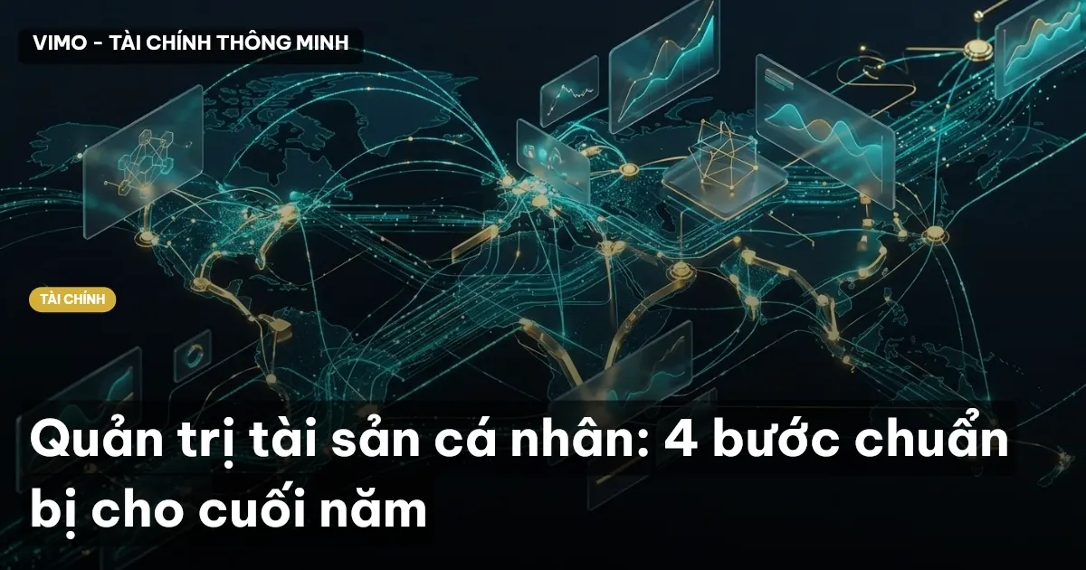 Quản trị tài sản cá nhân: 4 bước chuẩn bị cho cuối năm