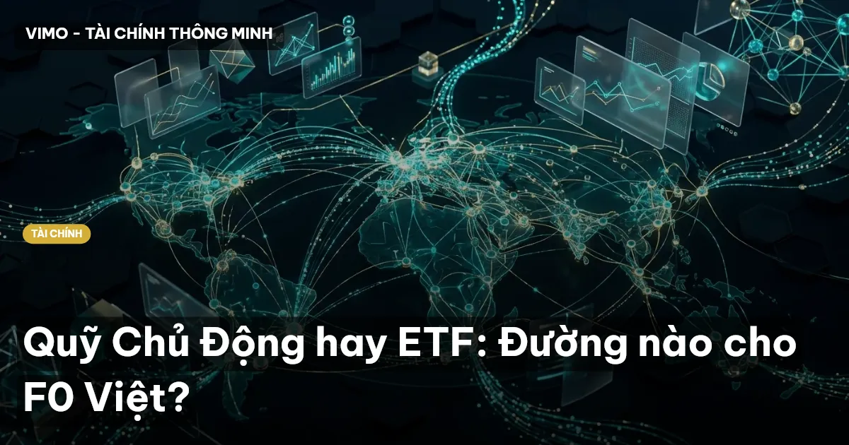 Quỹ Chủ Động hay ETF: Đường nào cho F0 Việt?