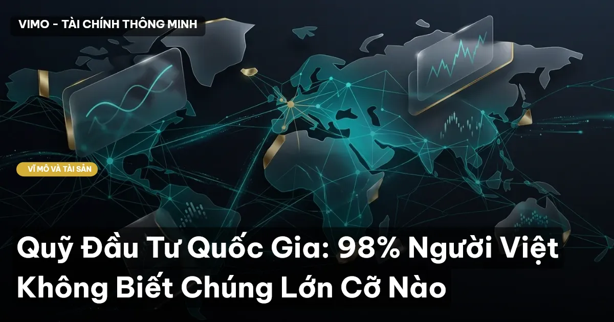 Quỹ Đầu Tư Quốc Gia: 98% Người Việt Không Biết Chúng Lớn Cỡ Nào