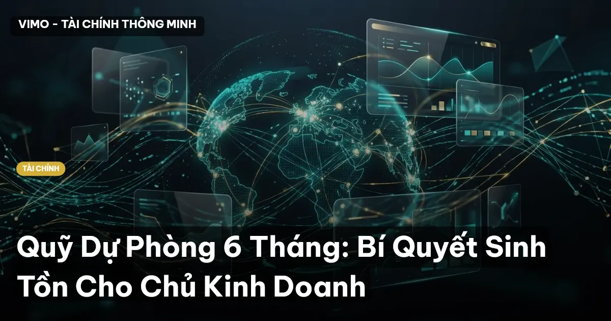 Quỹ Dự Phòng 6 Tháng: Bí Quyết Sinh Tồn Cho Chủ Kinh Doanh
