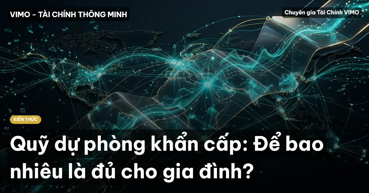 Quỹ dự phòng khẩn cấp: Để bao nhiêu là đủ cho gia đình?