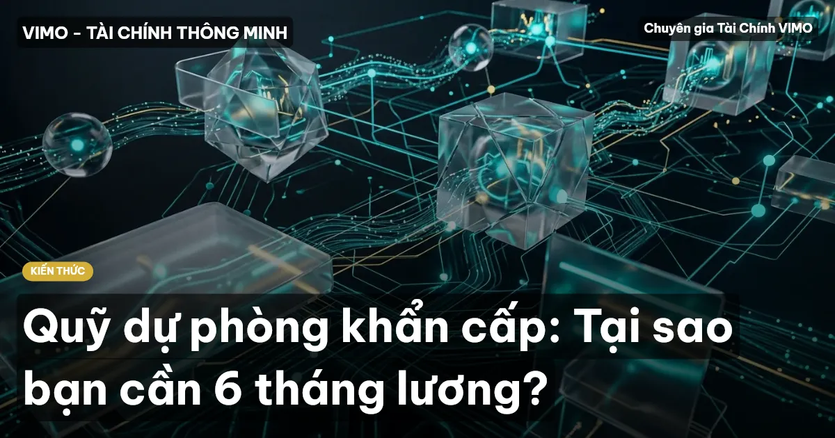 Quỹ dự phòng khẩn cấp: Tại sao bạn cần 6 tháng lương?