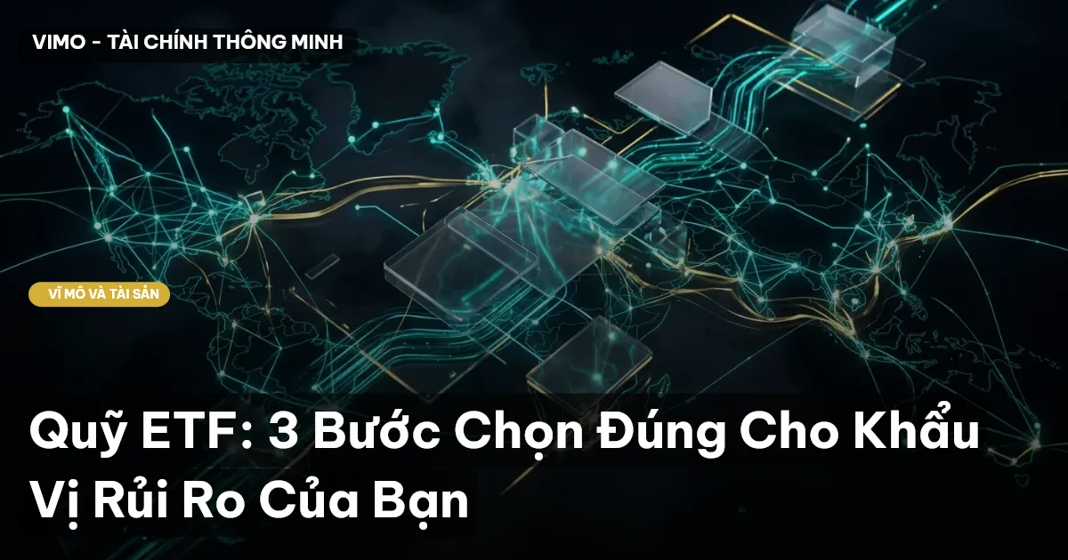 Quỹ ETF: 3 Bước Chọn Đúng Cho Khẩu Vị Rủi Ro Của Bạn
