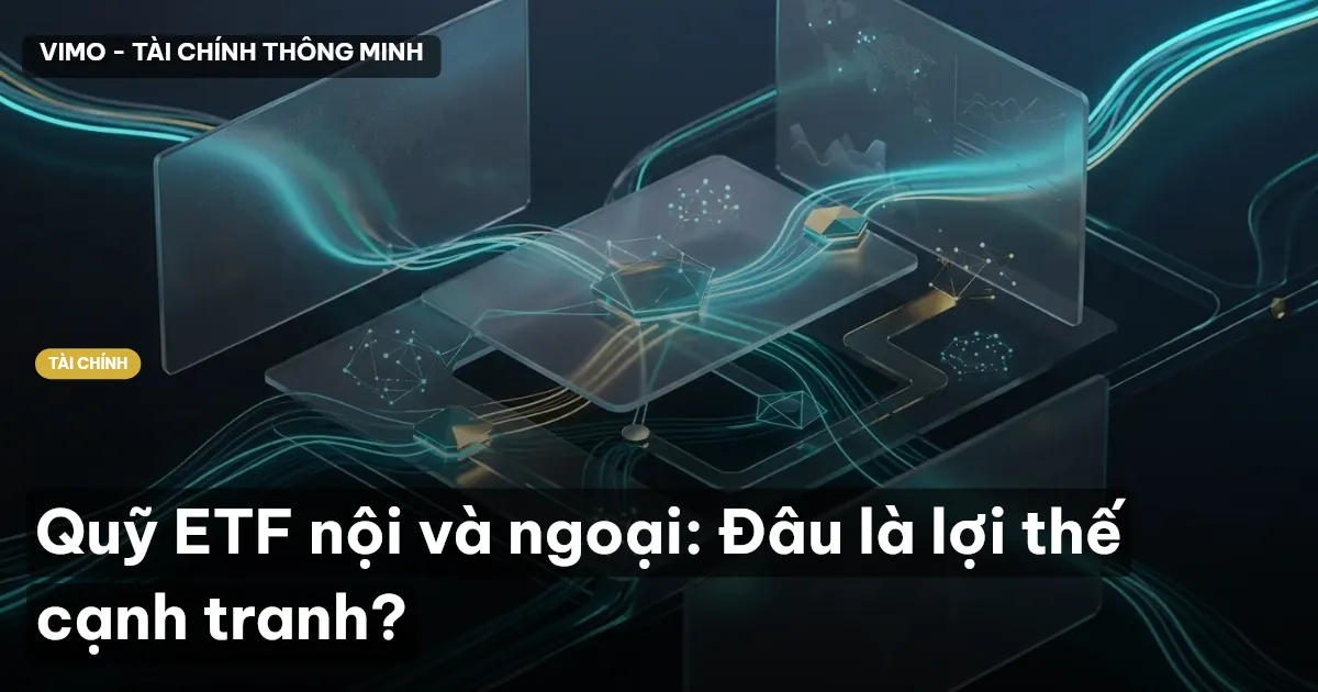 Quỹ ETF nội và ngoại: Đâu là lợi thế cạnh tranh?