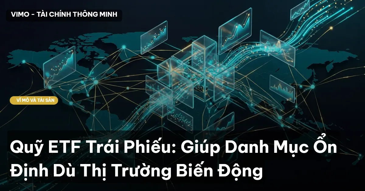Quỹ ETF Trái Phiếu: Giúp Danh Mục Ổn Định Dù Thị Trường Biến Động
