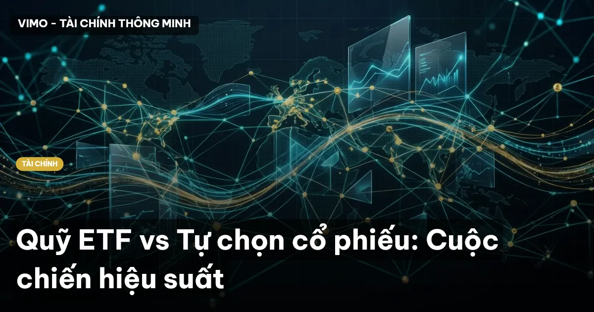 Quỹ ETF vs Tự chọn cổ phiếu: Cuộc chiến hiệu suất
