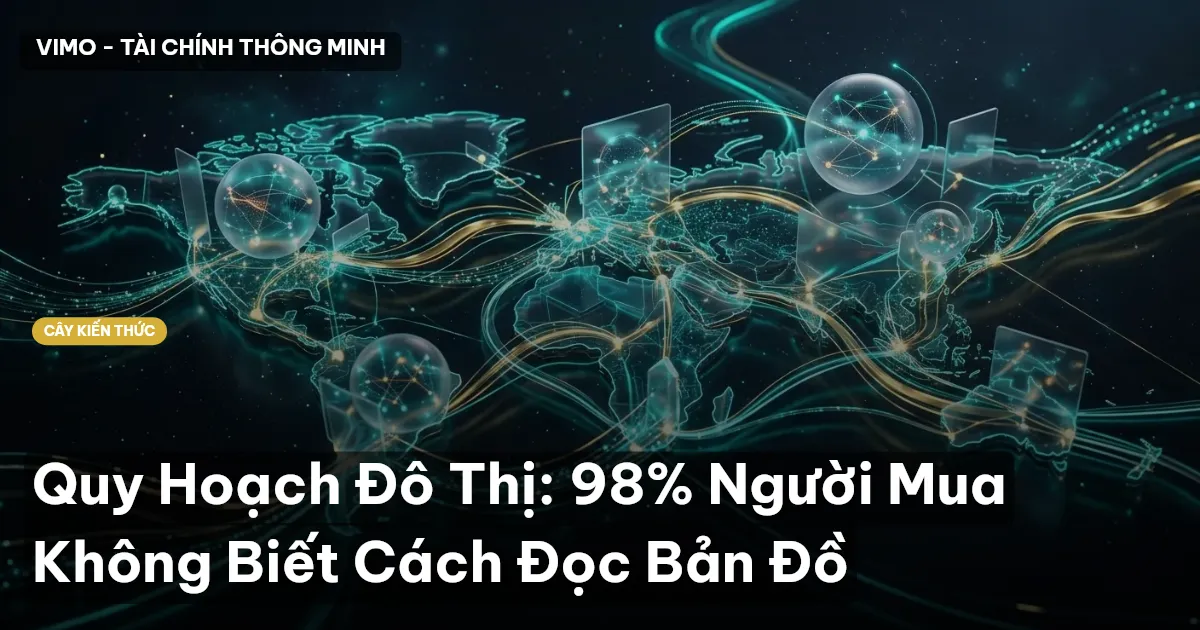 Quy Hoạch Đô Thị: 98% Người Mua Không Biết Cách Đọc Bản Đồ