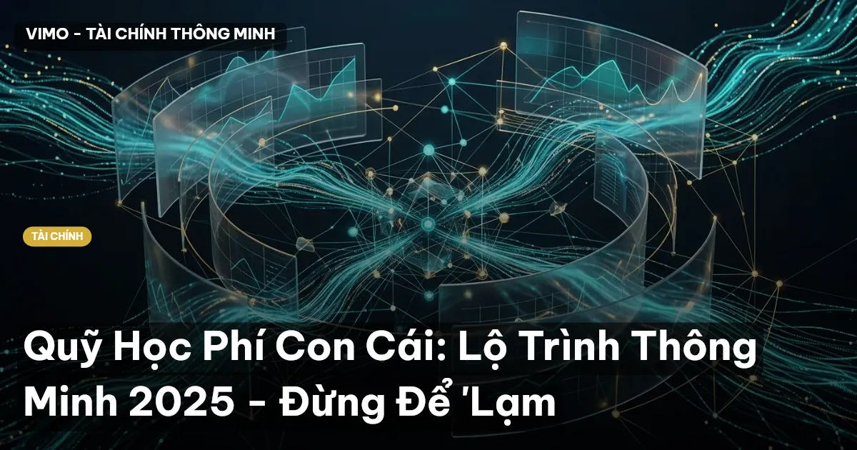 Quỹ Học Phí Con Cái: Lộ Trình Thông Minh 2025 - Đừng Để 'Lạm