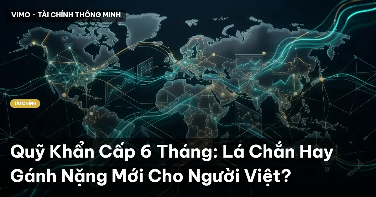 Quỹ Khẩn Cấp 6 Tháng: Lá Chắn Hay Gánh Nặng Mới Cho Người Việt?