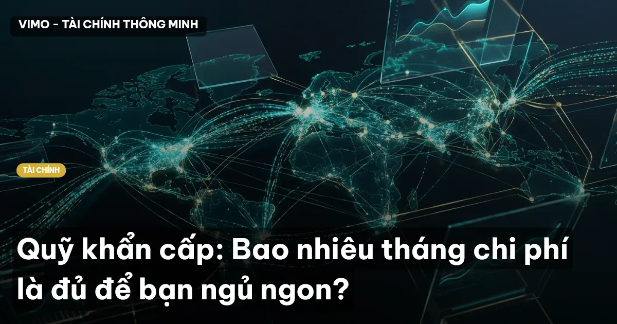 Quỹ khẩn cấp: Bao nhiêu tháng chi phí là đủ để bạn ngủ ngon?