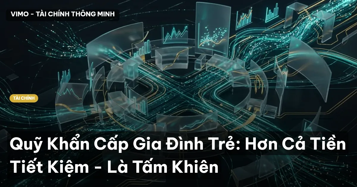 Quỹ Khẩn Cấp Gia Đình Trẻ: Hơn Cả Tiền Tiết Kiệm - Là Tấm Khiên