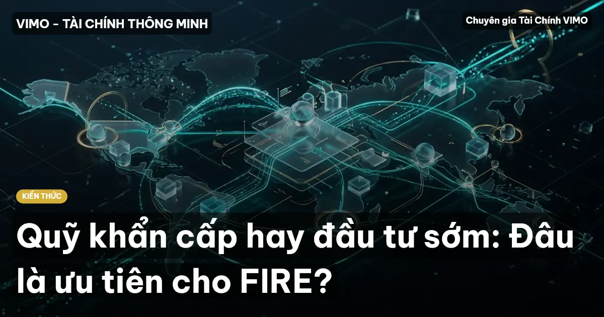 Quỹ khẩn cấp hay đầu tư sớm: Đâu là ưu tiên cho FIRE?