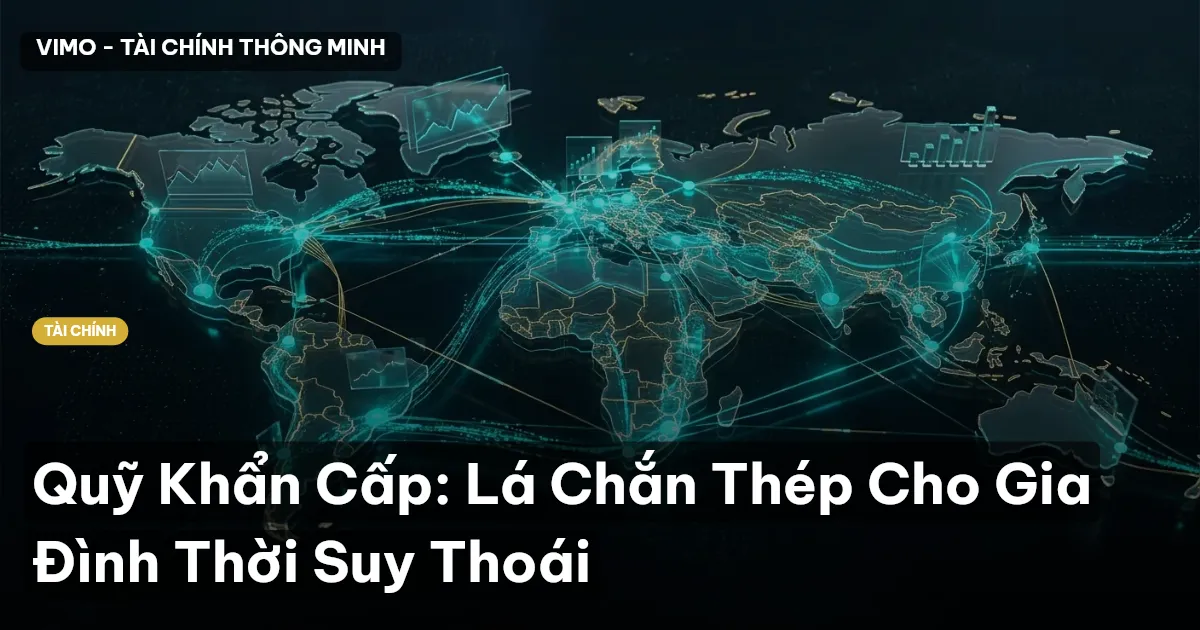 Quỹ Khẩn Cấp: Lá Chắn Thép Cho Gia Đình Thời Suy Thoái