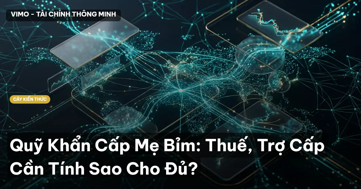 Quỹ Khẩn Cấp Mẹ Bỉm: Thuế, Trợ Cấp Cần Tính Sao Cho Đủ?
