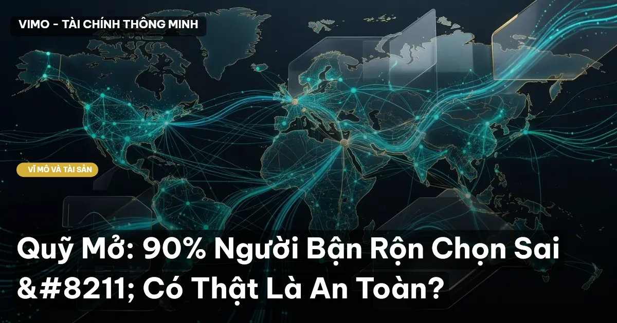 Quỹ Mở: 90% Người Bận Rộn Chọn Sai – Có Thật Là An Toàn?