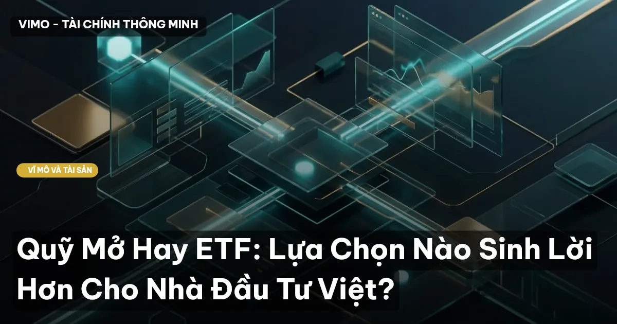 Quỹ Mở Hay ETF: Lựa Chọn Nào Sinh Lời Hơn Cho Nhà Đầu Tư Việt?
