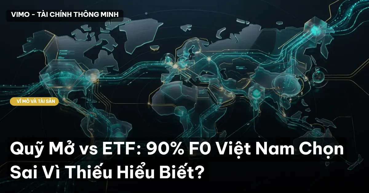 Quỹ Mở vs ETF: 90% F0 Việt Nam Chọn Sai Vì Thiếu Hiểu Biết?