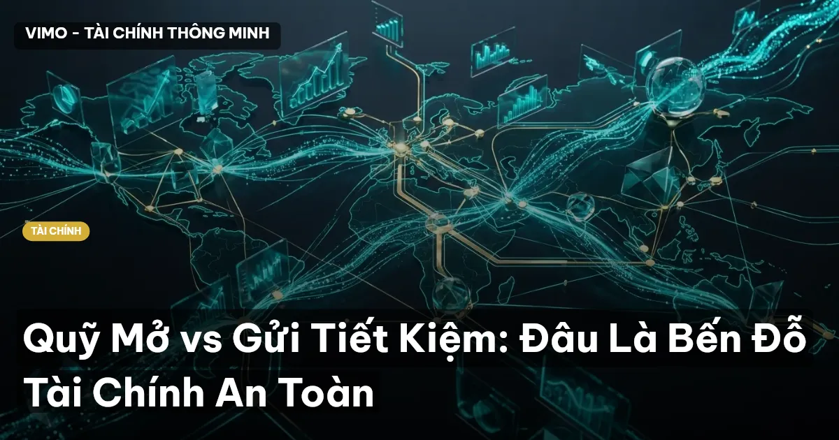 Quỹ Mở vs Gửi Tiết Kiệm: Đâu Là Bến Đỗ Tài Chính An Toàn