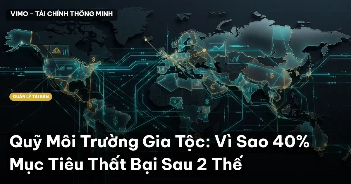 Quỹ Môi Trường Gia Tộc: Vì Sao 40% Mục Tiêu Thất Bại Sau 2 Thế