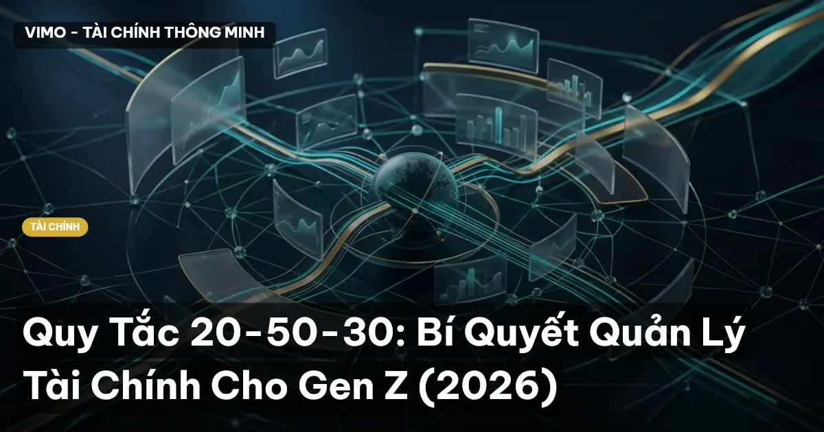 Quy Tắc 20-50-30: Bí Quyết Quản Lý Tài Chính Cho Gen Z (2026)