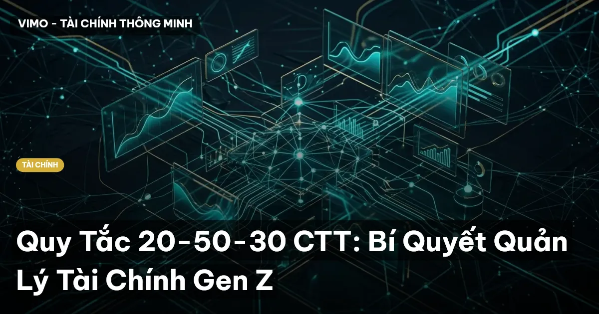 Quy Tắc 20-50-30 CTT: Bí Quyết Quản Lý Tài Chính Gen Z
