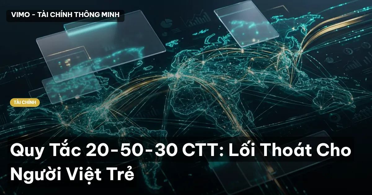 Quy Tắc 20-50-30 CTT: Lối Thoát Cho Người Việt Trẻ