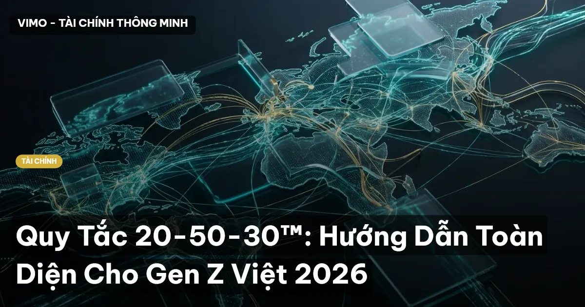 Quy Tắc 20-50-30™: Hướng Dẫn Toàn Diện Cho Gen Z Việt 2026
