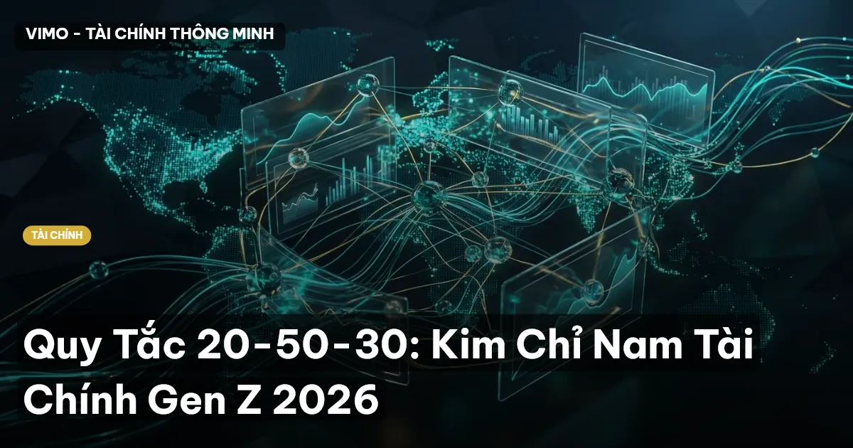 Quy Tắc 20-50-30: Kim Chỉ Nam Tài Chính Gen Z 2026