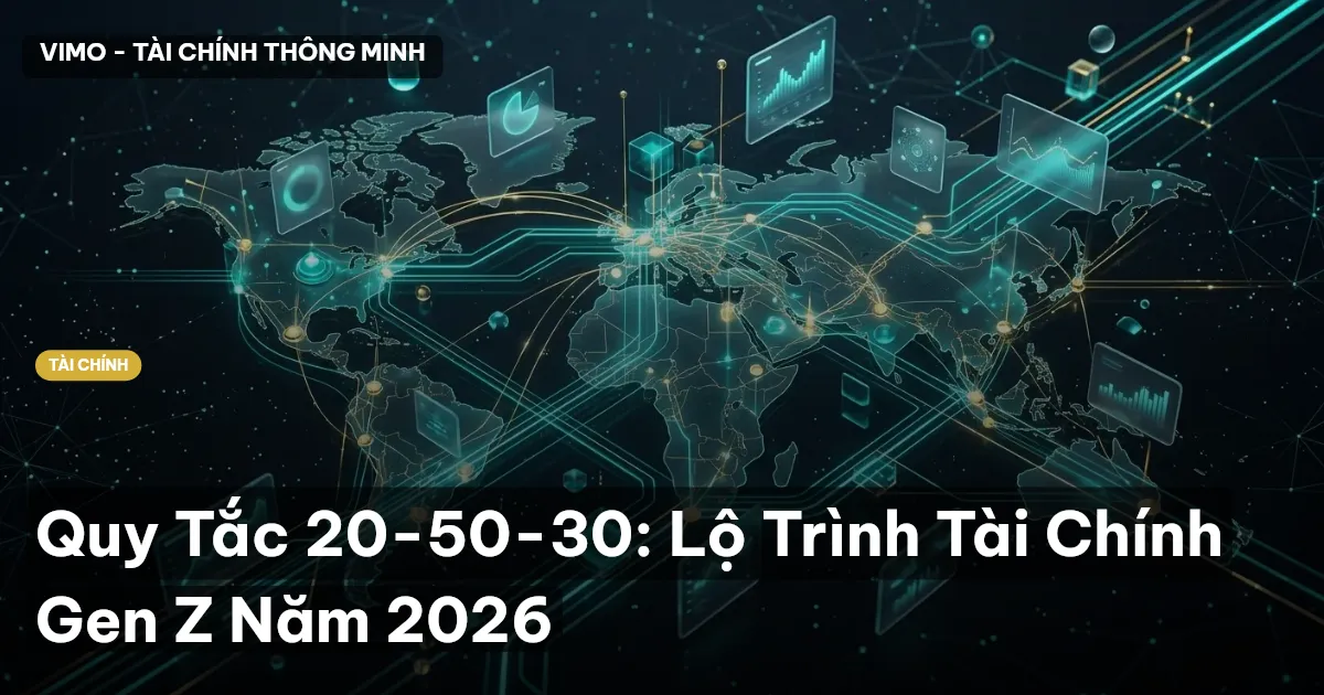 Quy Tắc 20-50-30: Lộ Trình Tài Chính Gen Z Năm 2026