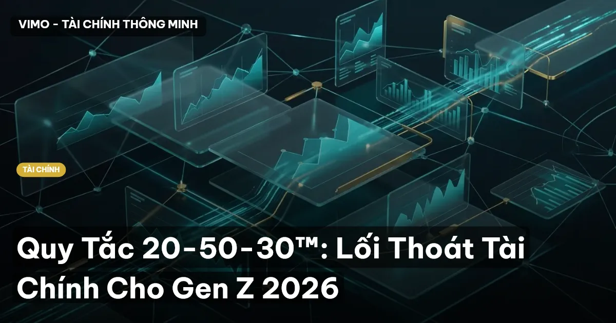 Quy Tắc 20-50-30™: Lối Thoát Tài Chính Cho Gen Z 2026